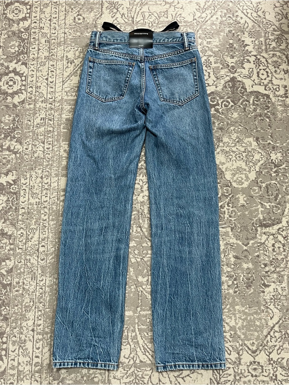 Alexander Wang Women's Blue Denim Jeans- Like brand new worn only once - Picture 3 of 7